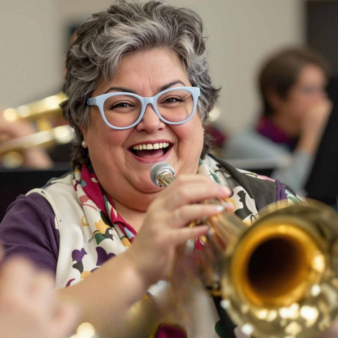 Diane, now back to making the music she loves. A triumph over diabetic retinopathy. Diane, now back to making the music she loves. A triumph over diabetic retinopathy.